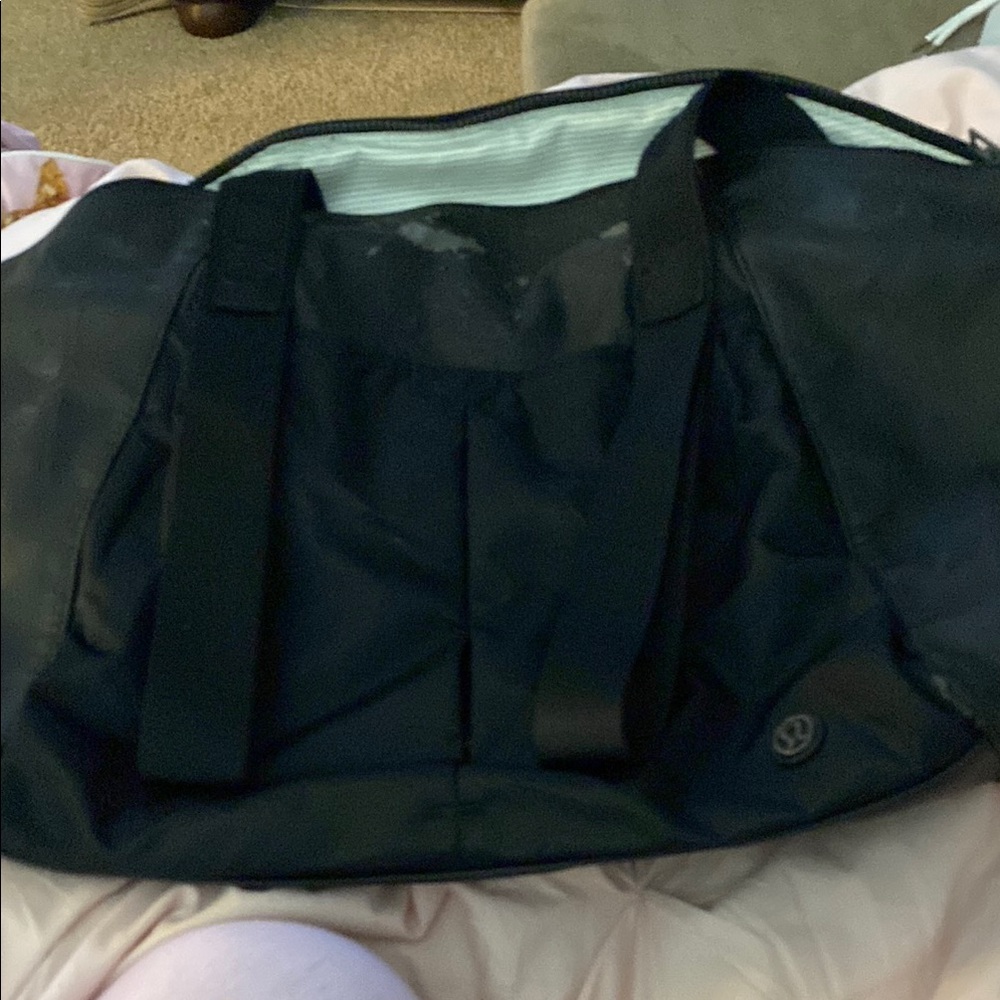 Lululemon Athletica Black Shoulder Bag Durable and Versatile